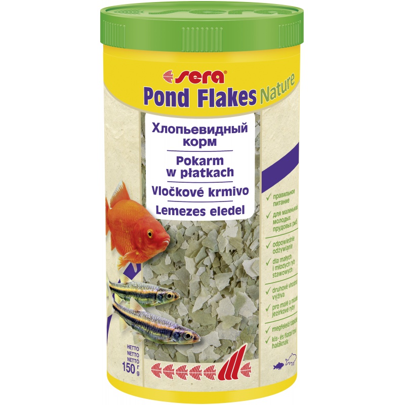 sera pond flakes Nature 1000 ml