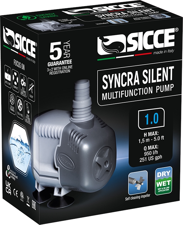 SICCE Syncra Silent 1.0 čerpadlo 950 l/h