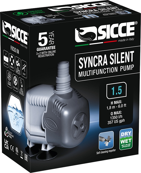 SICCE Syncra Silent 1.5 čerpadlo 1350 l/h