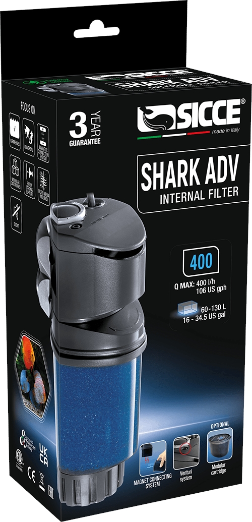 SICCE Shark ADV 400 vnitřní filtr do 90 l