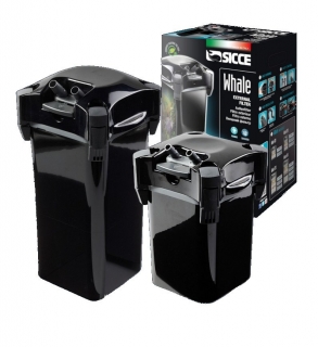 SICCE Vnější filtr Whale 500, černá, 1300 l/h, pro akvária o objemu 300-500 l