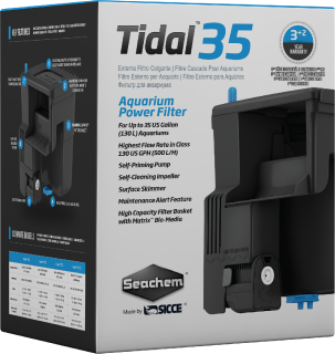 SEACHEM Vnější filtr TIDAL 35, 500 l/hod